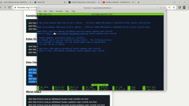 Konfigurasy repository lokal debian 10 смотреть онлайн
