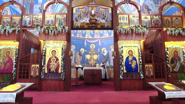 Vespers - Commemoration of the Holy Fathers of the First Ecumenical Council - June 4, 2022 смотреть онлайн