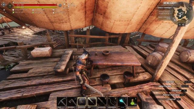 Conan Exiles Age of War - Los 3 Fragmentos de Piedra del Azote - Gameplay Español #8 смотреть онлайн