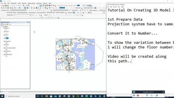 How to create 3D model in Arc Scene