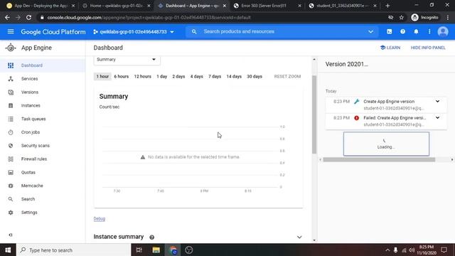 Qwiklabs - App Dev - Deploying the Application into App Engine Flexible Environment - Java смотреть онлайн