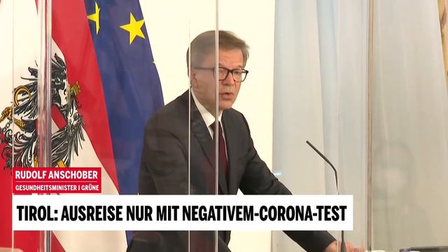 Rudolf Anschober zur Tirol-Sperre смотреть онлайн