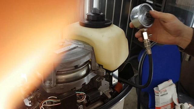 Замер компрессии Yamaha 5 CMHS. смотреть онлайн