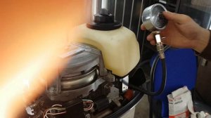 Замер компрессии Yamaha 5 CMHS.