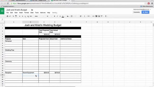 How to Use Google Docs and Google Sheets to Plan Your Wedding смотреть онлайн