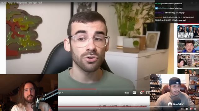 It Just Keeps Getting Worse For Logan Paul | Asmongold Reacts смотреть онлайн