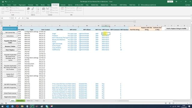 How to export and edit mp3 tags using Excel | Batch MP3 Tag Editor смотреть онлайн