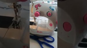 Швейная машинка Barbie. Шьем для кукол.
