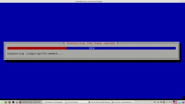 Установка [Ручная разметка диска] Linux Debian 9.4 смотреть онлайн