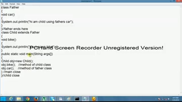 Java Tutorial by Rajan Jain : Inheritance Is-A HAS-A Relationship in java video4 смотреть онлайн