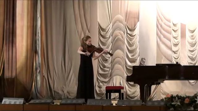 Бах чакона. Александра Кудрякова(скрипка).avi смотреть онлайн