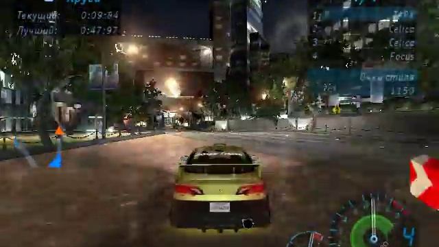 ЯПОНСКИЙ СТРИТРЕЙСИНГ: Заезд на Acura RSX в NFS Underground