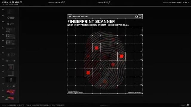 HUD - UI Graphics for FILM, TV and GAMES - videohive - After Effects Template смотреть онлайн