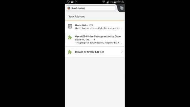 How To Enable/Disable Firefox Addons On Android смотреть онлайн