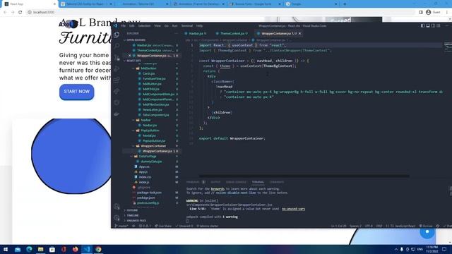 Building UseContext Wrapper for Website смотреть онлайн