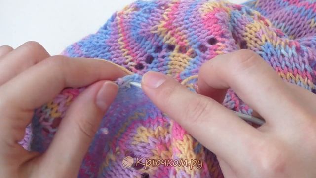 ИДЕАЛЬНЫЙ набор петель для вязания планок и прямых рукавов спицами. Один маленький СЕКРЕТИК! смотреть онлайн