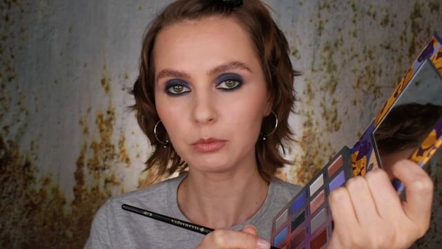 Синие smokey eyes ? Blueberry Muffin BH Cosmetics смотреть онлайн