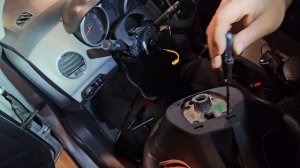 chevrolet cruze 2011, замена подрулевого переключателя. подушка безопастности #chevrolet #шевроле