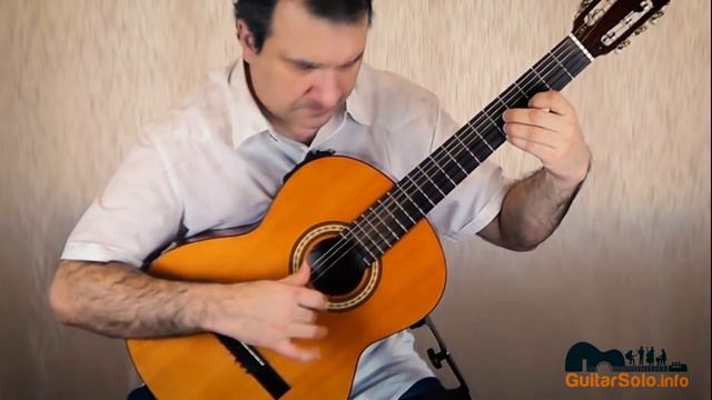 Misirlou from Pulp Fiction. Acoustic guitar cover (fingerstyle) смотреть онлайн