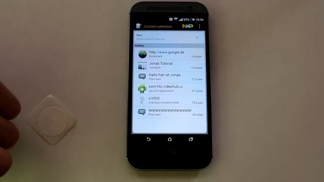 NFC im Alltag NFC-TAG Programmierung mit dem Handy - Tutorial смотреть онлайн