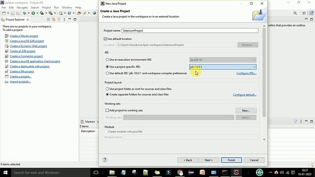 How to install selenium webdriver for Java project in Eclipse| Setup Selenium WebDriver Project смотреть онлайн