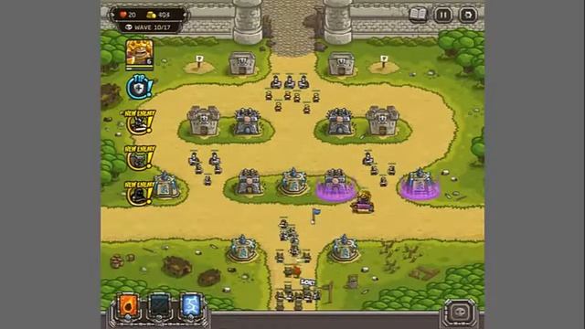 Kingdom Rush Прохождение: Level 6 - "The Citadel" смотреть онлайн
