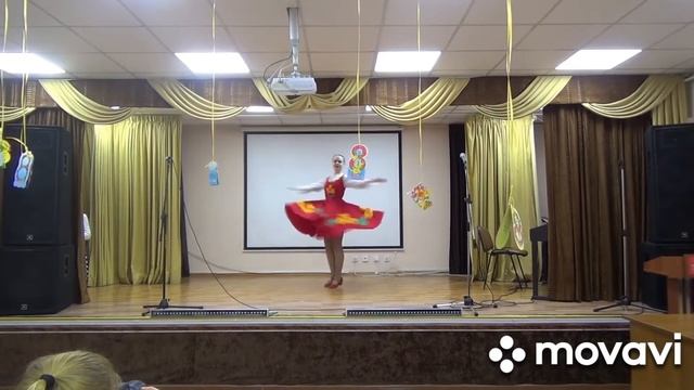 Хореографическая миниатюра "Веселуха". Исполняет будущий врач, а пока- учащаяся мед.колледжа. смотреть онлайн