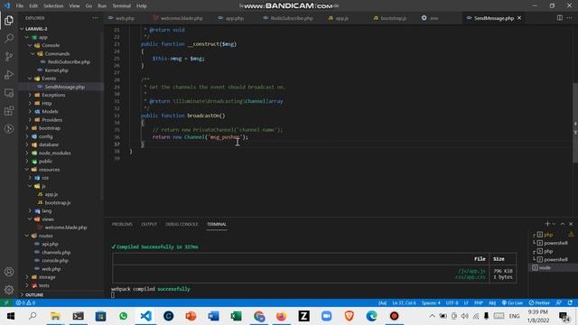 Laravel Redis Subscribe #2 смотреть онлайн