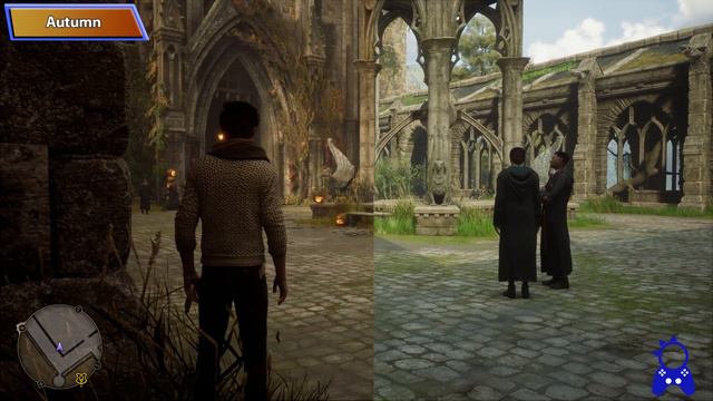 Hogwarts Legacy | Spring - Summer - Autumn - Winter | Seasons Comparison смотреть онлайн
