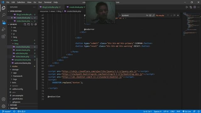 Tugas Laravel Blog - Presentasi Hasil CRUD #1 смотреть онлайн