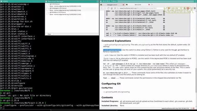 How to build and install BLFS 9.1 - Part 62: Doxygen-1.8.17 & Git-2.25.0 смотреть онлайн