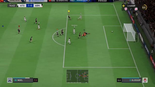 Rebound catches Palmer with his pants down | Fifa 23 Pro Clubs смотреть онлайн