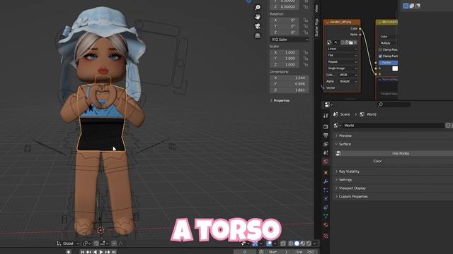 ?How to make RIGS GLOSSY in BLENDER (EASY)?| Roblox GFX смотреть онлайн