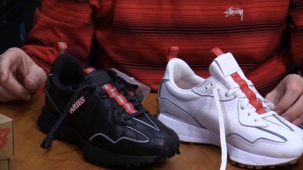 Обзор кроссовок New Balance 327. Очень интересная и необычная модель. Aries x New Balance 327