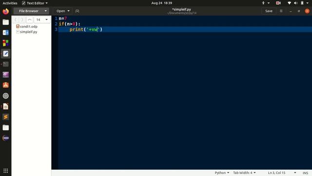 Python Tutorial 14 | Conditional Statements | part 1 | simple if and if else statements смотреть онлайн