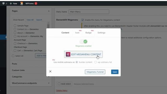 How to Create a Mega Menu with Elementor - Step-by-Step Tutorial! смотреть онлайн