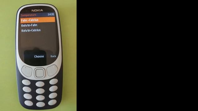 Nokia 3310 2017 How to Convert Temperature Fahrenheit Celsius смотреть онлайн