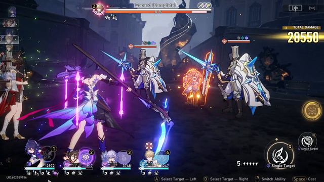 what Gepard shield? (TL48 SU3 Difficulty II) | Honkai Star Rail смотреть онлайн