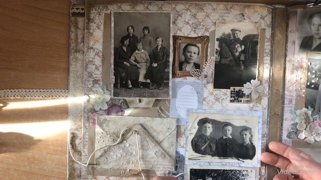 Винтажный альбом. скрапбукинг смотреть онлайн