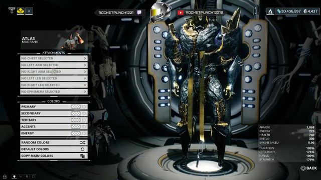 Warframe: Atlas Karst Deluxe Skin Fashion Frame смотреть онлайн