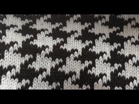 Как связать ЖАККАРД на вязальной машине // АЗЫ МАШИННОГО ВЯЗАНИЯ смотреть онлайн