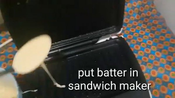 How to make Waffle Using Sandwich Maker #waffle #sandwich #maker