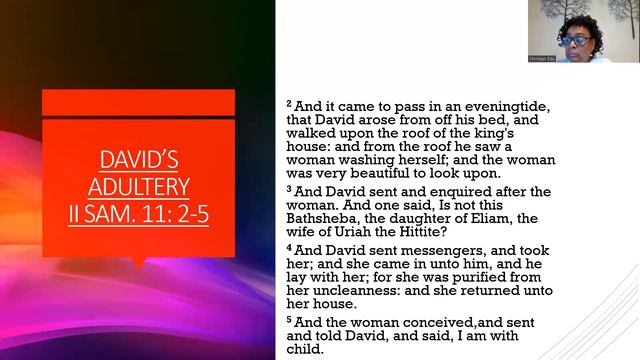 Lesson 11-David's Sin and Punishment- 11-12-23 смотреть онлайн