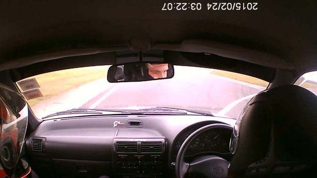 Toyota Starlet EP82 at Bedford Autodrome 21st March 2016 смотреть онлайн