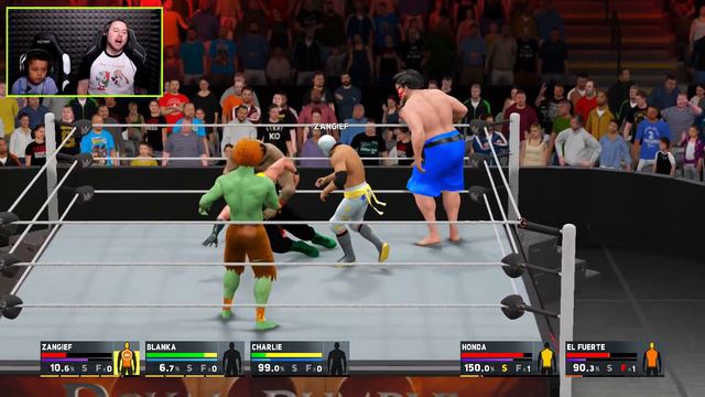 STREET FIGHTER | Royal Rumble WWE 2K17 смотреть онлайн