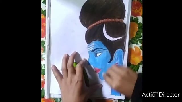Colors Pencil Drawing Lords Shiva SRS Angela смотреть онлайн