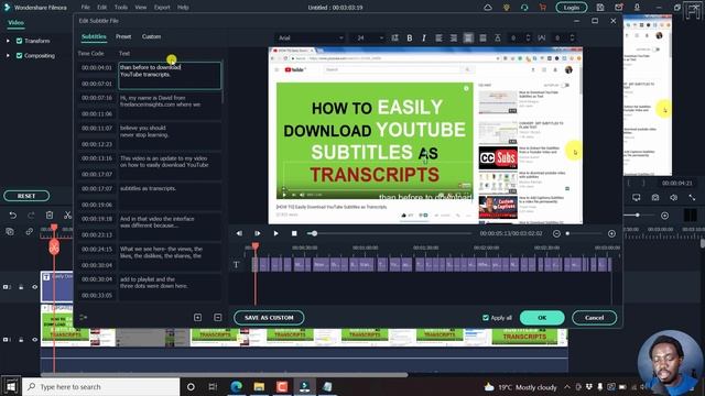 New In Filmora 11.3.1.7 - How To Add Or Import SRT Subtitles To Video In Filmora 11 + My Thoughts