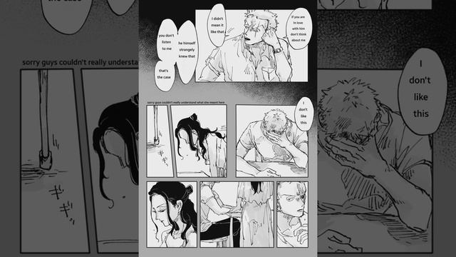 Zoro X Robin Mini Doujinshi