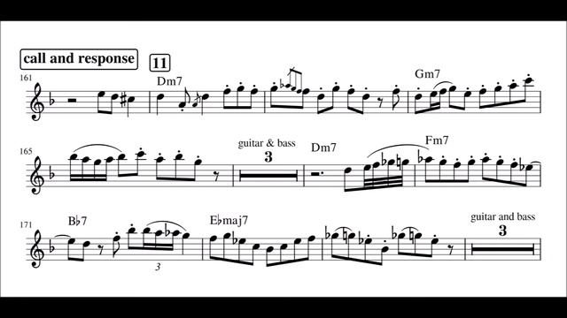 Jakob Manz: "Blue Bossa" (by Kenny Dorham) - recorder solo transcription смотреть онлайн