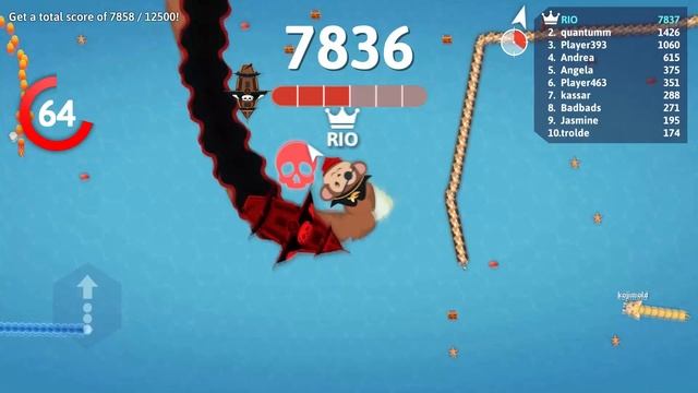 SNAKE.IO ? WORLD RECORD BEST GAMEPLAY OF SNAKE IO #90